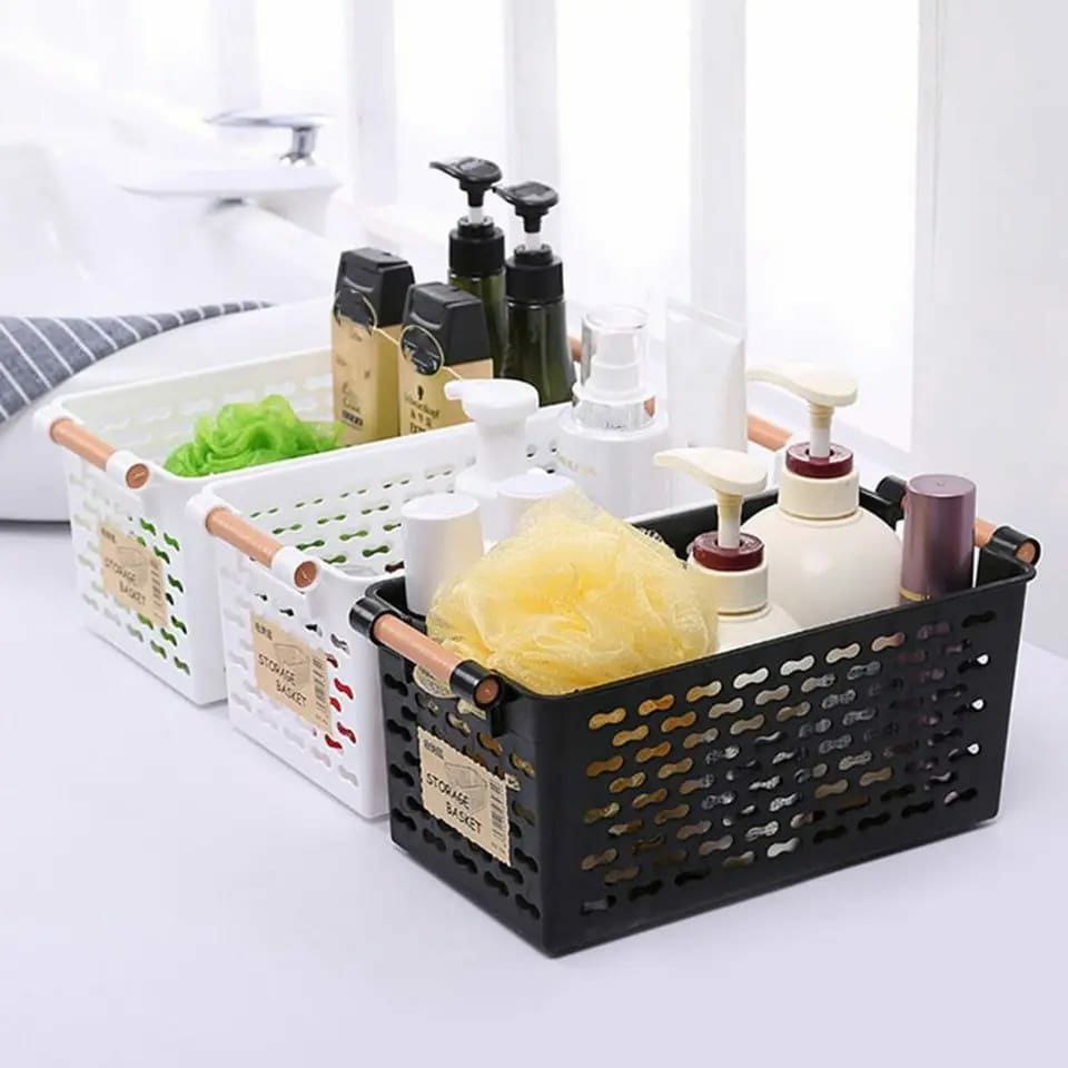 Multipurpose storage basket