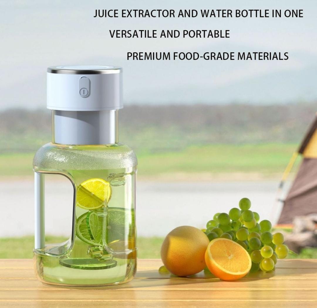 High quality 2in1 cordless rechargeable portable blender juicer