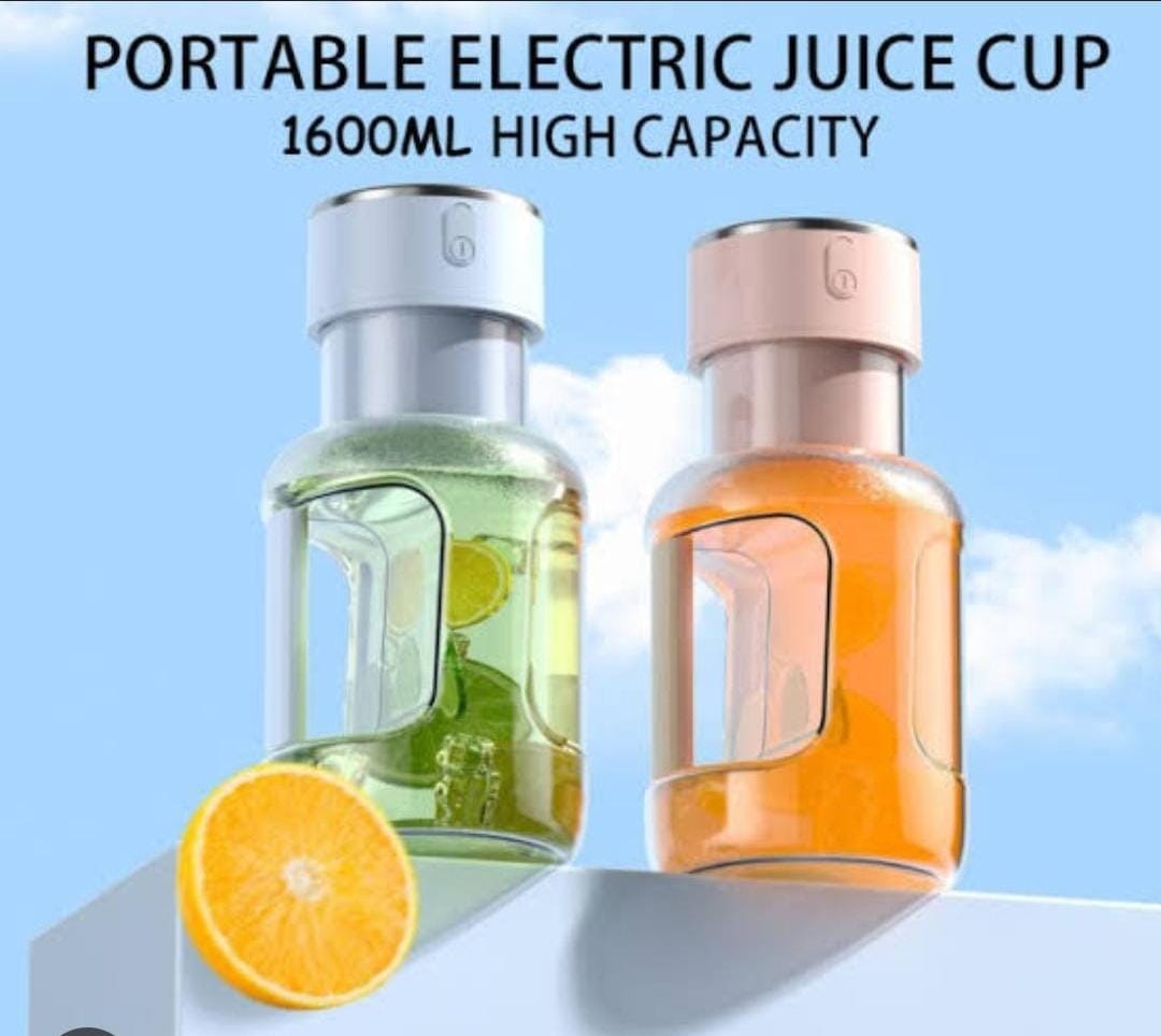 High quality 2in1 cordless rechargeable portable blender juicer