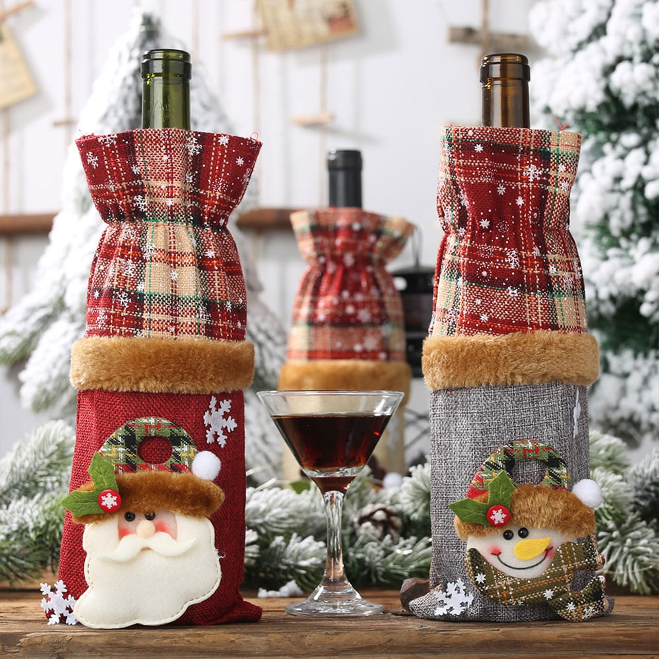 Wine bottle cover