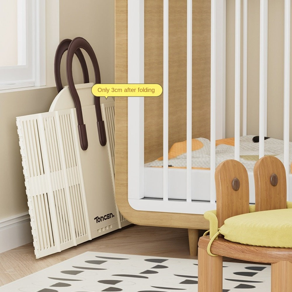Foldable laundry/Toy basket with handle