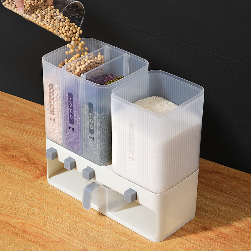 4 compartment cereal dispenser