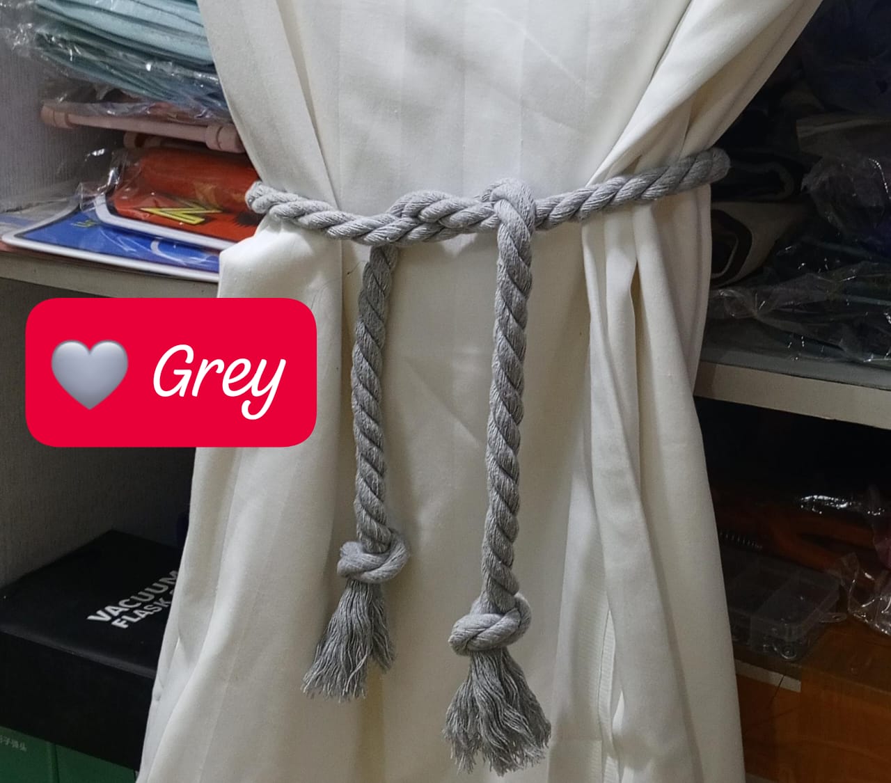 2 Pack Curtain Tiebacks Rope