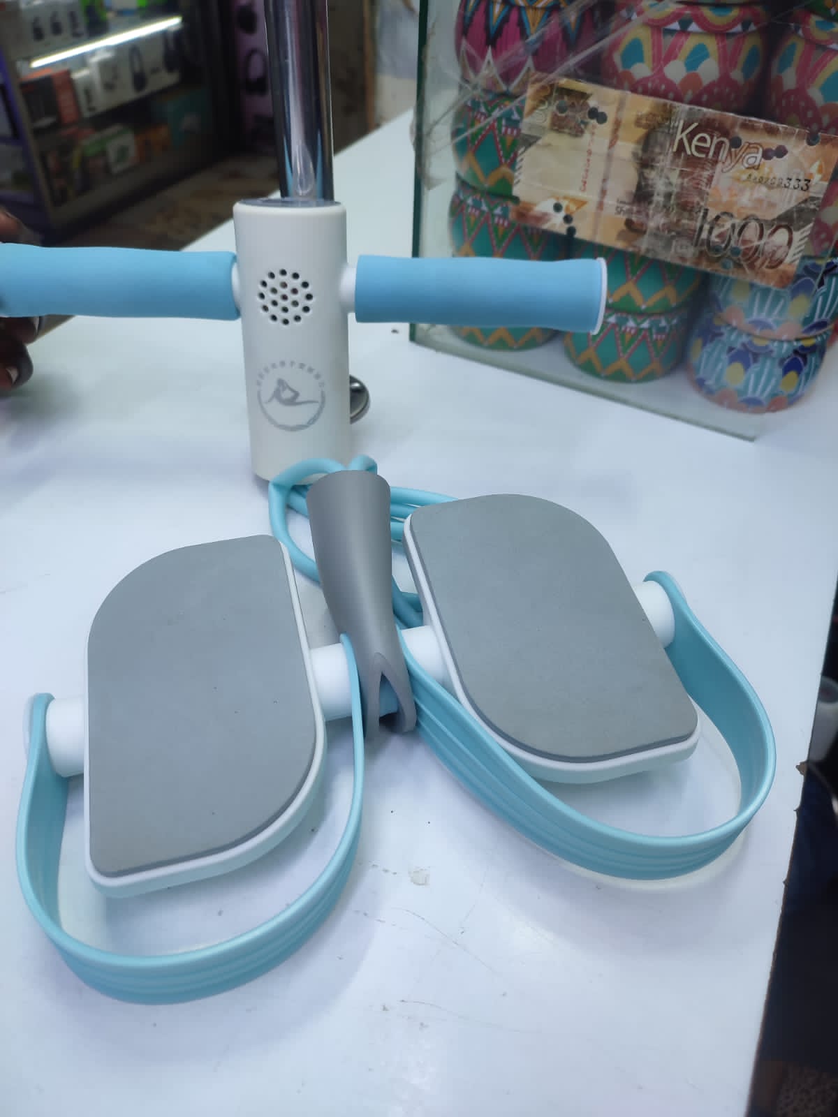 Yoga pedal puller Band with timer