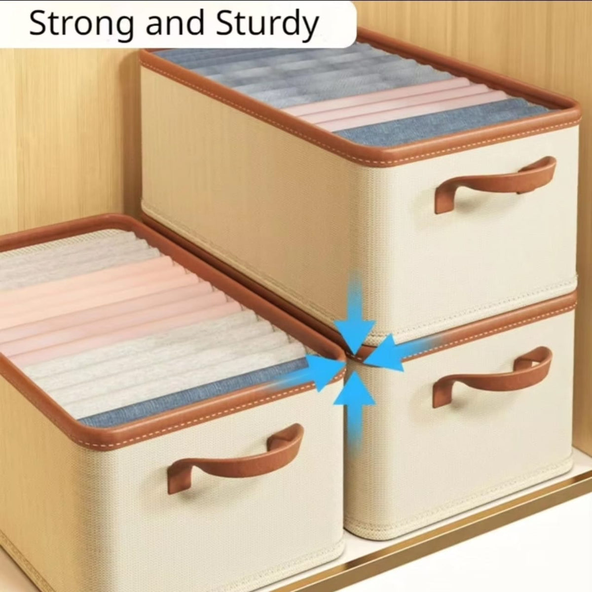 Foldable multipurpose jeans organizer