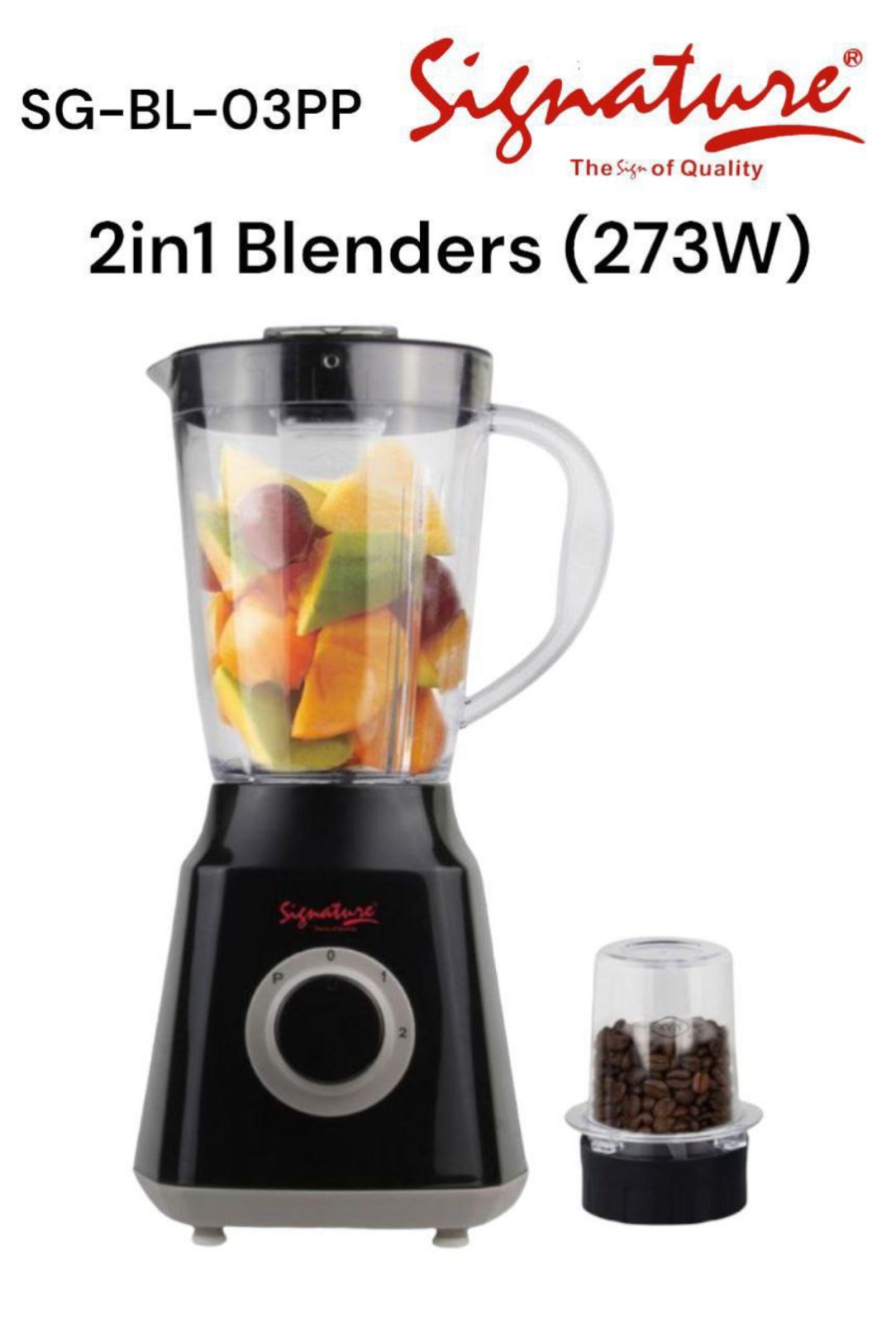 Signature 2 in 1 Blender