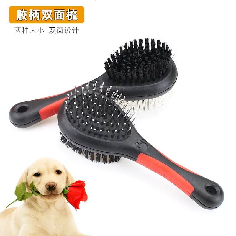 2 in 1 Cat & Dog Grooming Brush / Pet Hair Remover