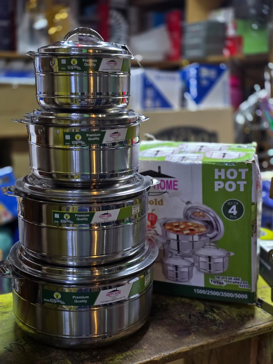 Happy Meal (Gold) stainless steel Hotpot