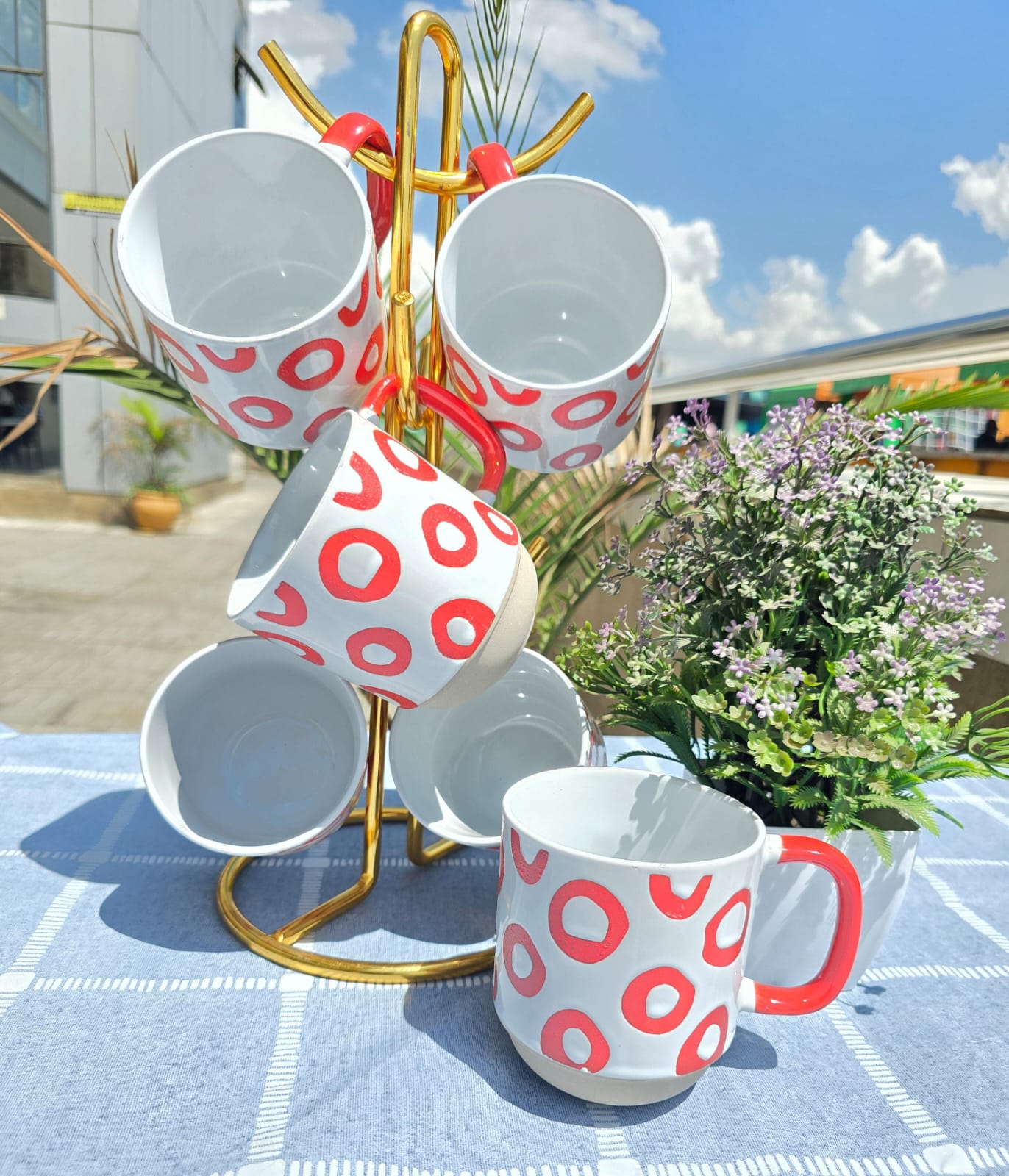 6PC TEA/COFFEE mugs 380ml