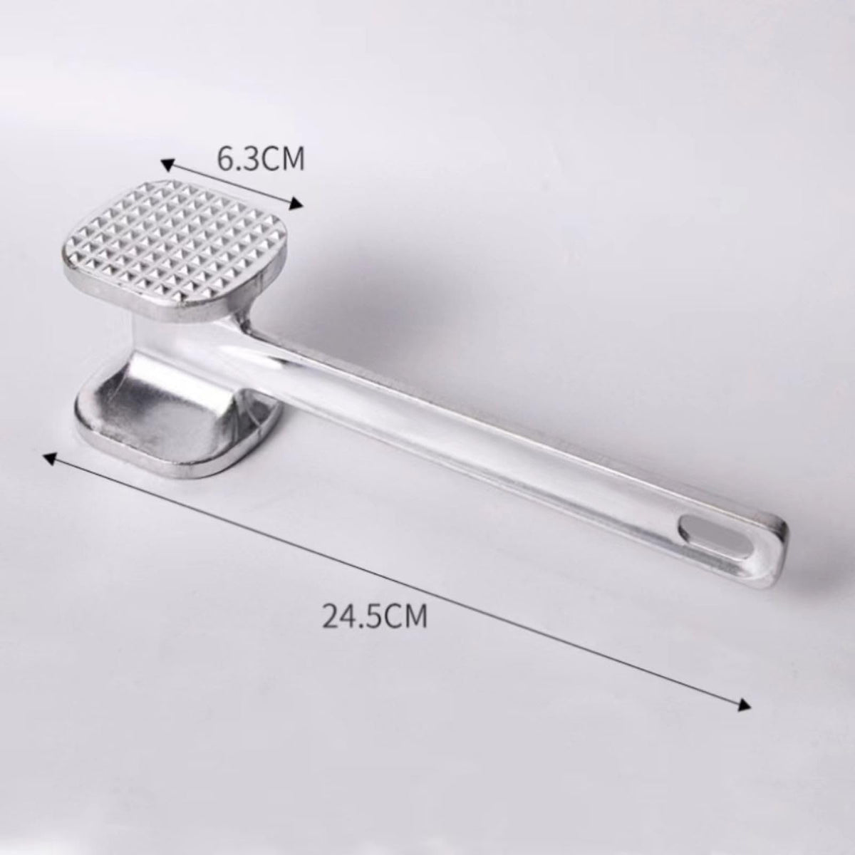 Kitchen Meat Tenderizer Steak Mallet Hammer Aluminum for Picnic BBQ Cooking