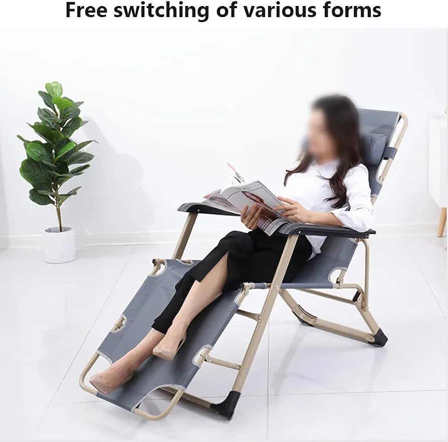 2 in 1 foldable chair / bed with cushion