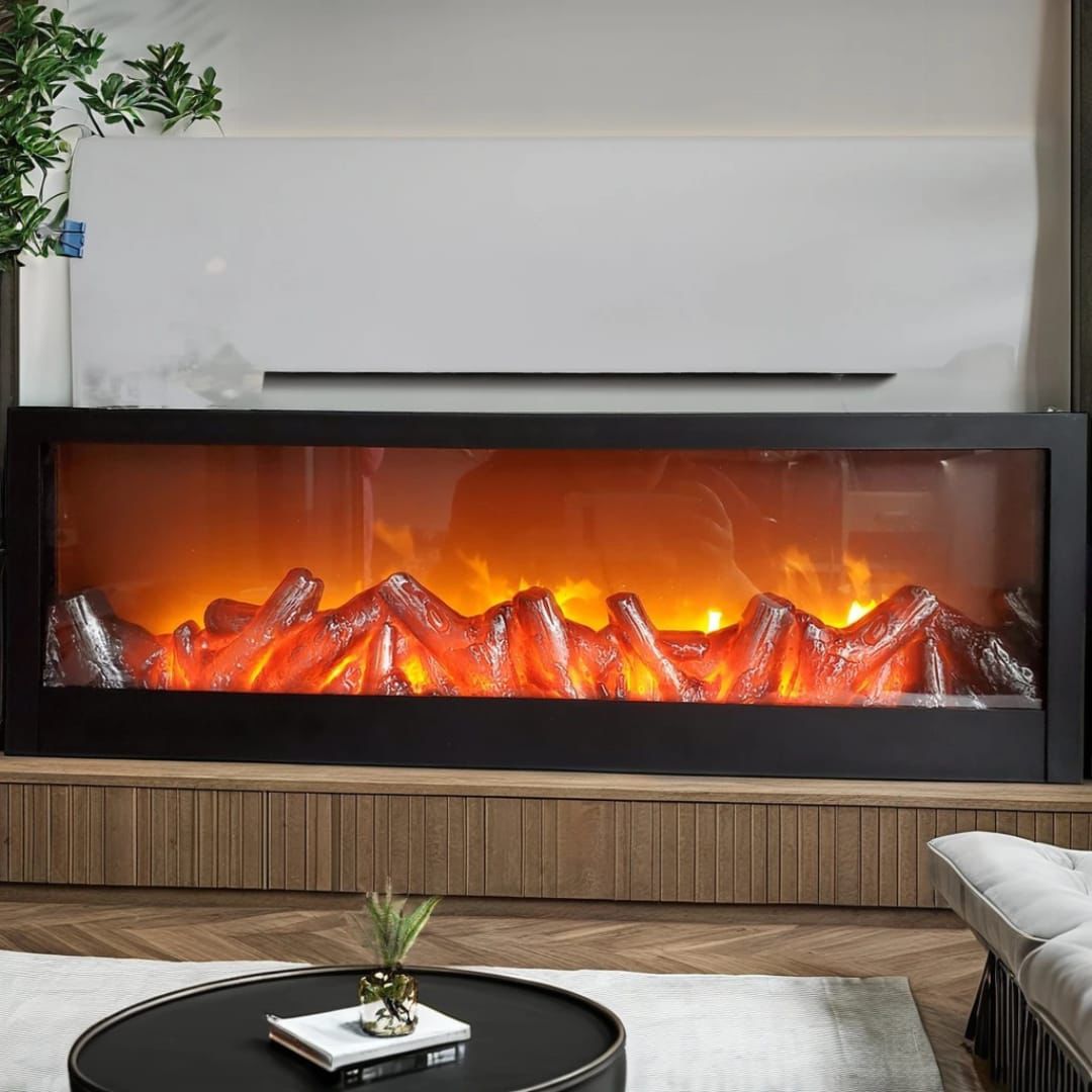 Vintage Nordic 3D LED Electric Fire Place