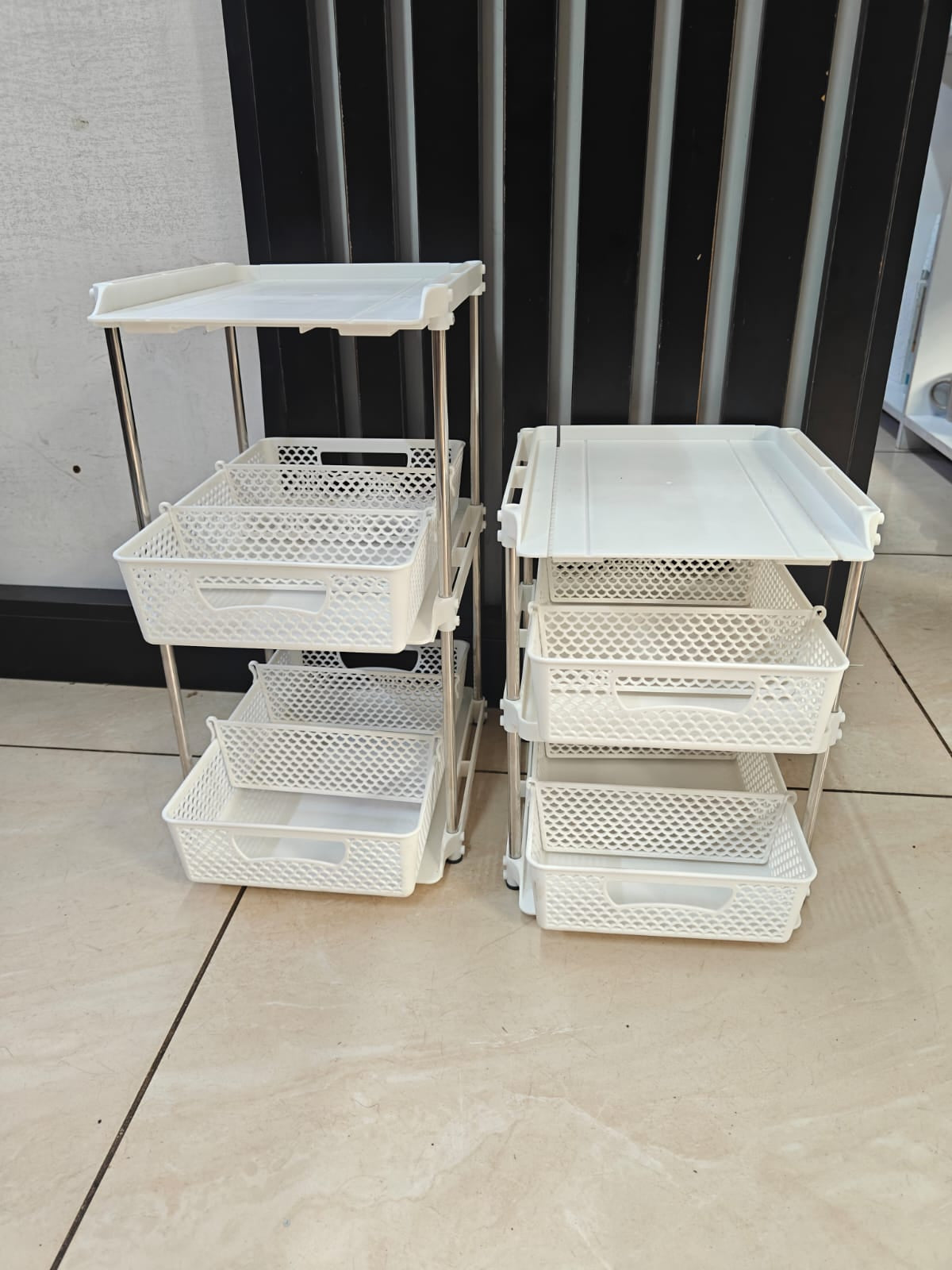 2 pcs set Quality multifunctional pull out rack