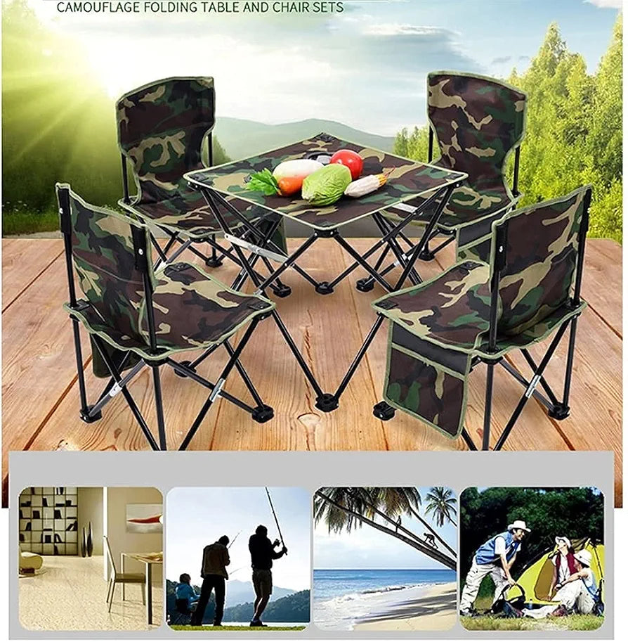Portable camping set