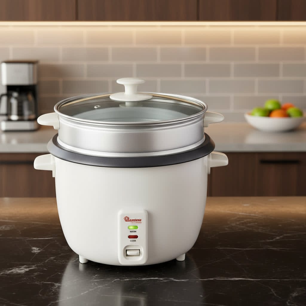 Rice cooker and steamer