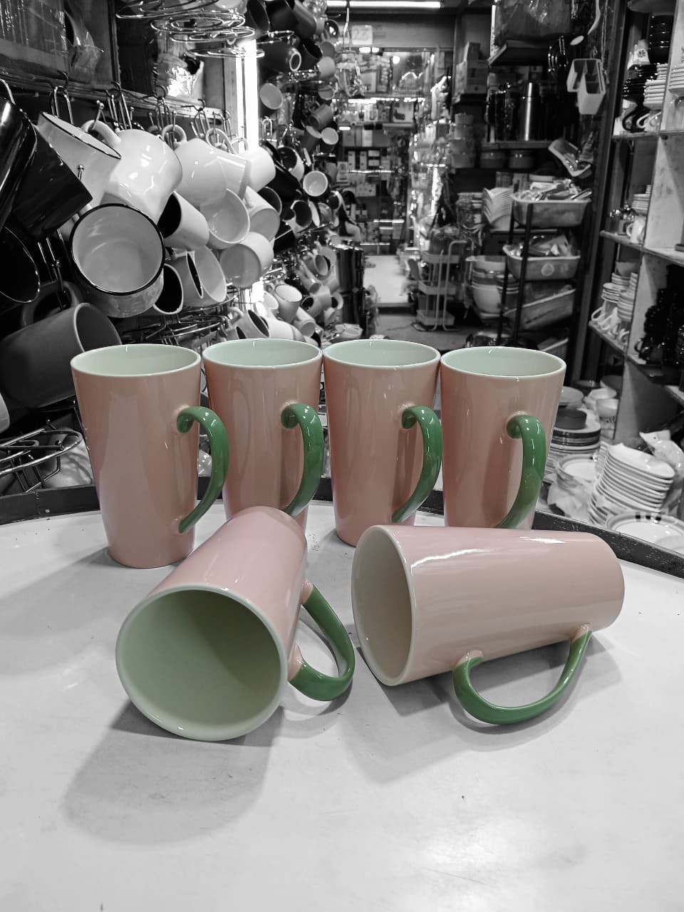 Ceramic cups