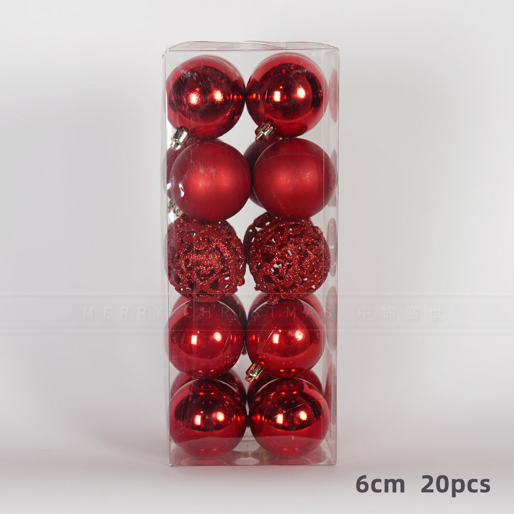 20pcs Christmas Ball (baubles) Ornaments with hanging hooks
๐
Balls for decorating Christmas Tree Balls
๐
Available in silver, red and gold