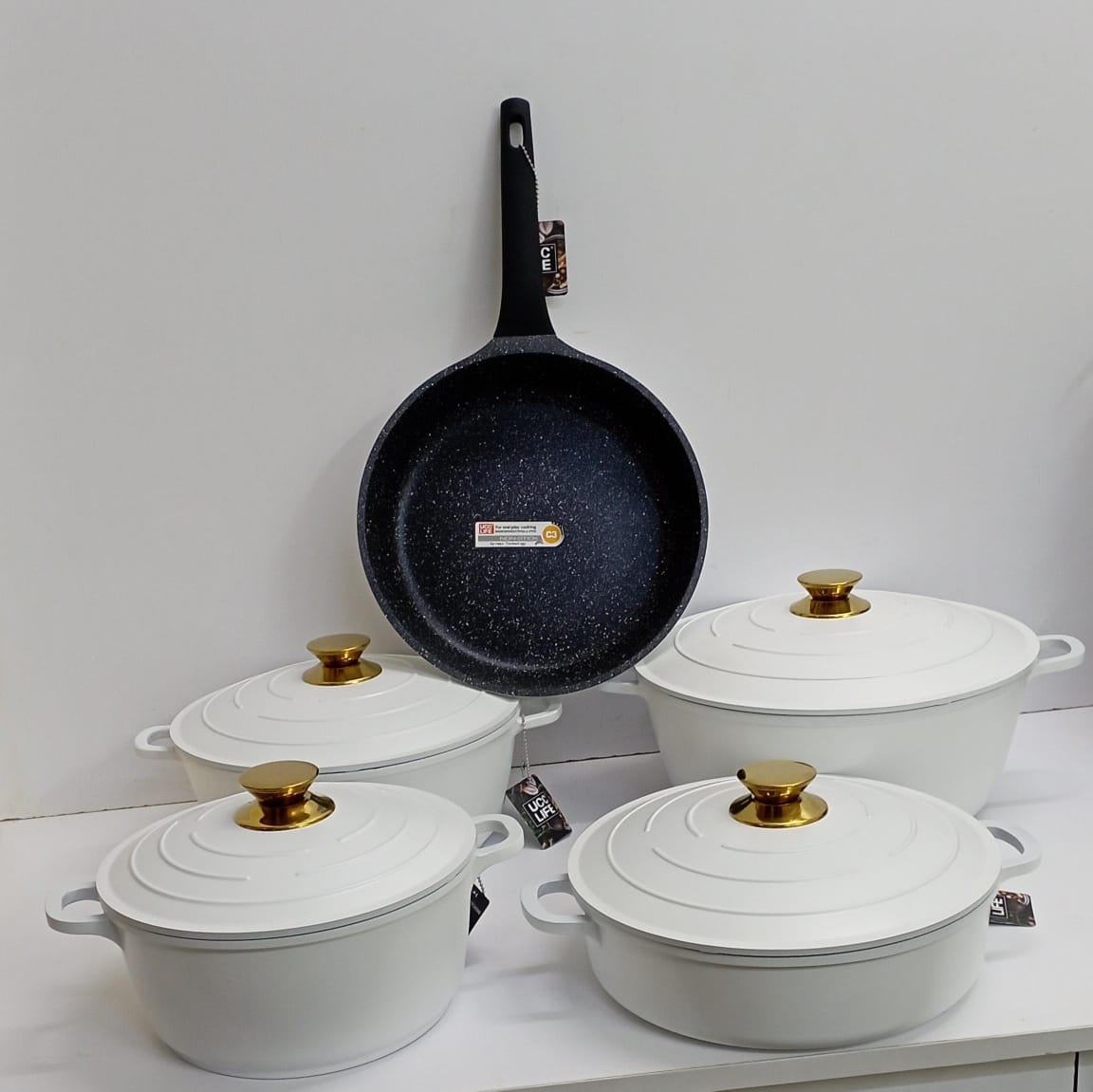11PCS non-stick high quality cooking pot