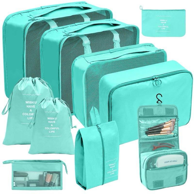 10pcs Luggage Travel Organizers For Suitcase