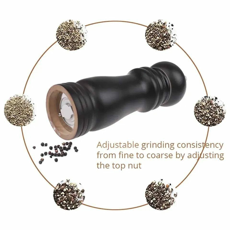 Wooden salt / pepper grinder
