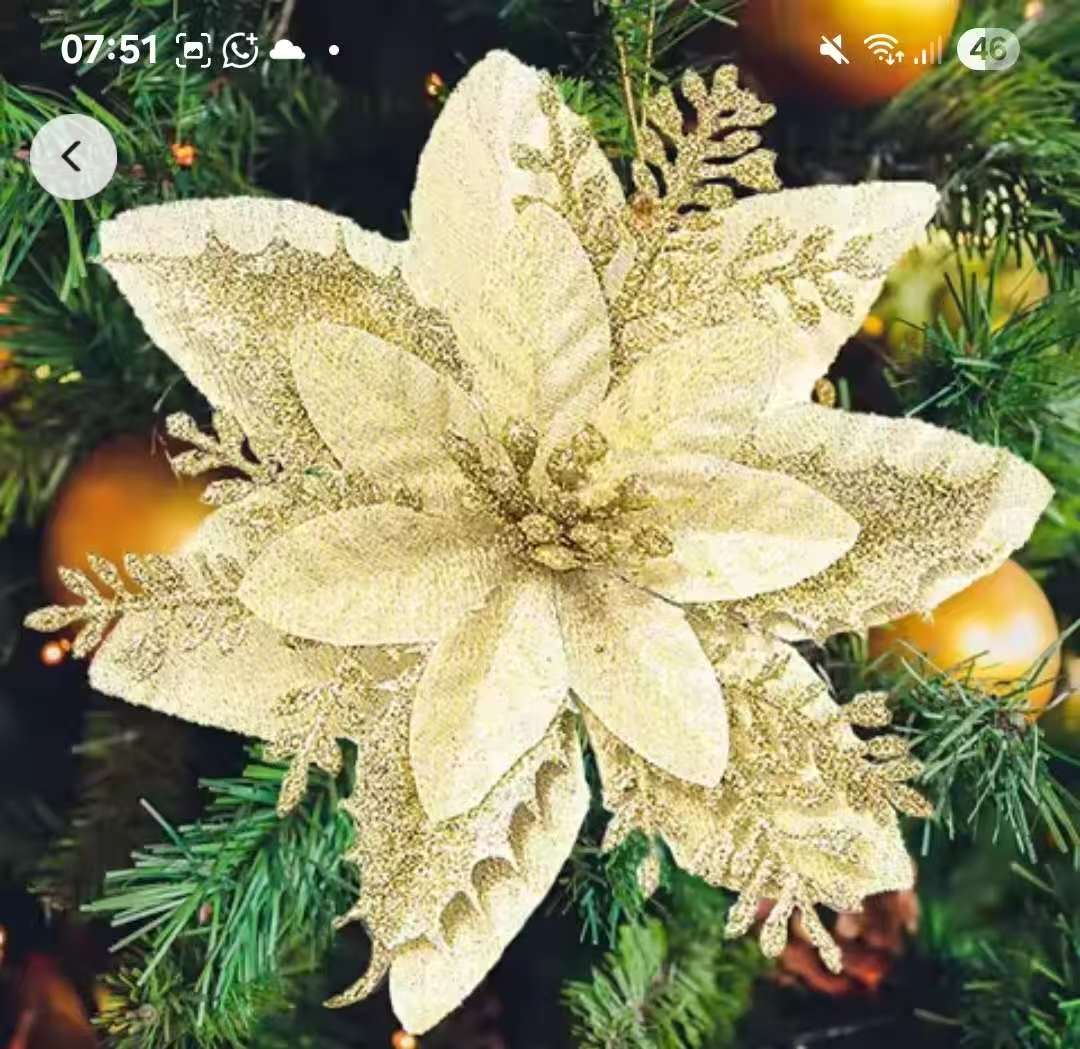 Christmas tree Flower decor.