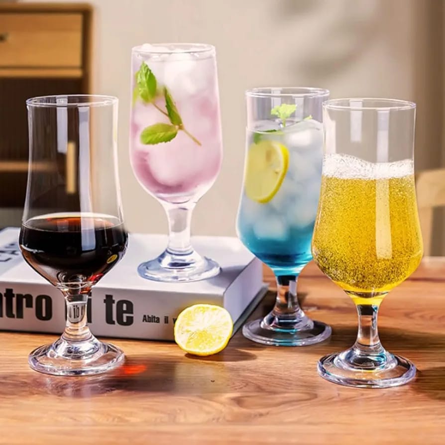 Tulip Shape Cocktail Glasses
