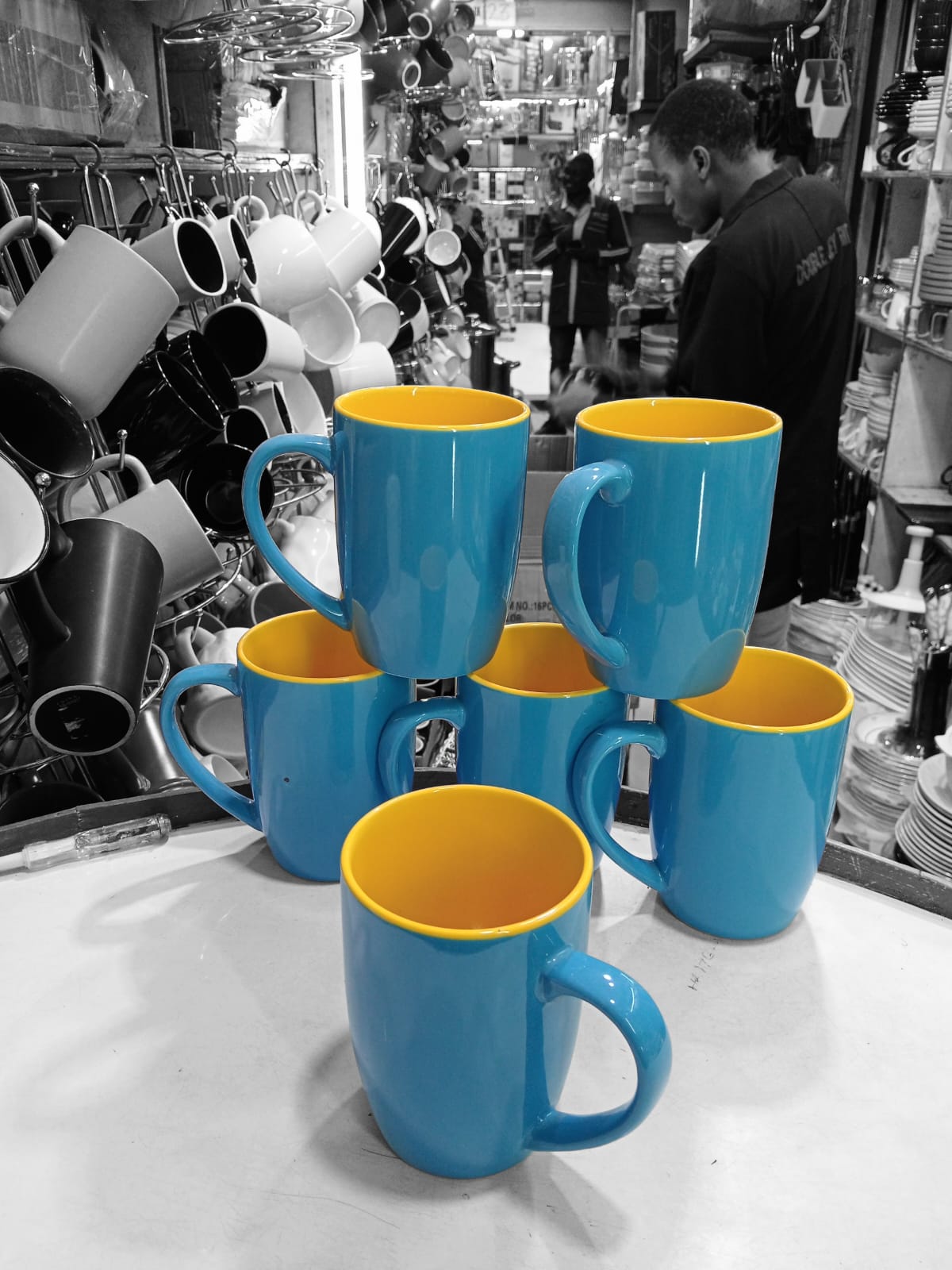 Ceramic cups