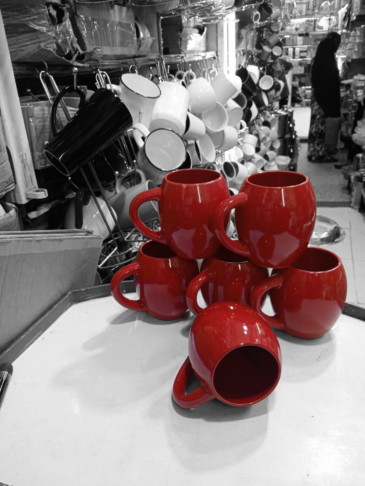 Ceramic cups