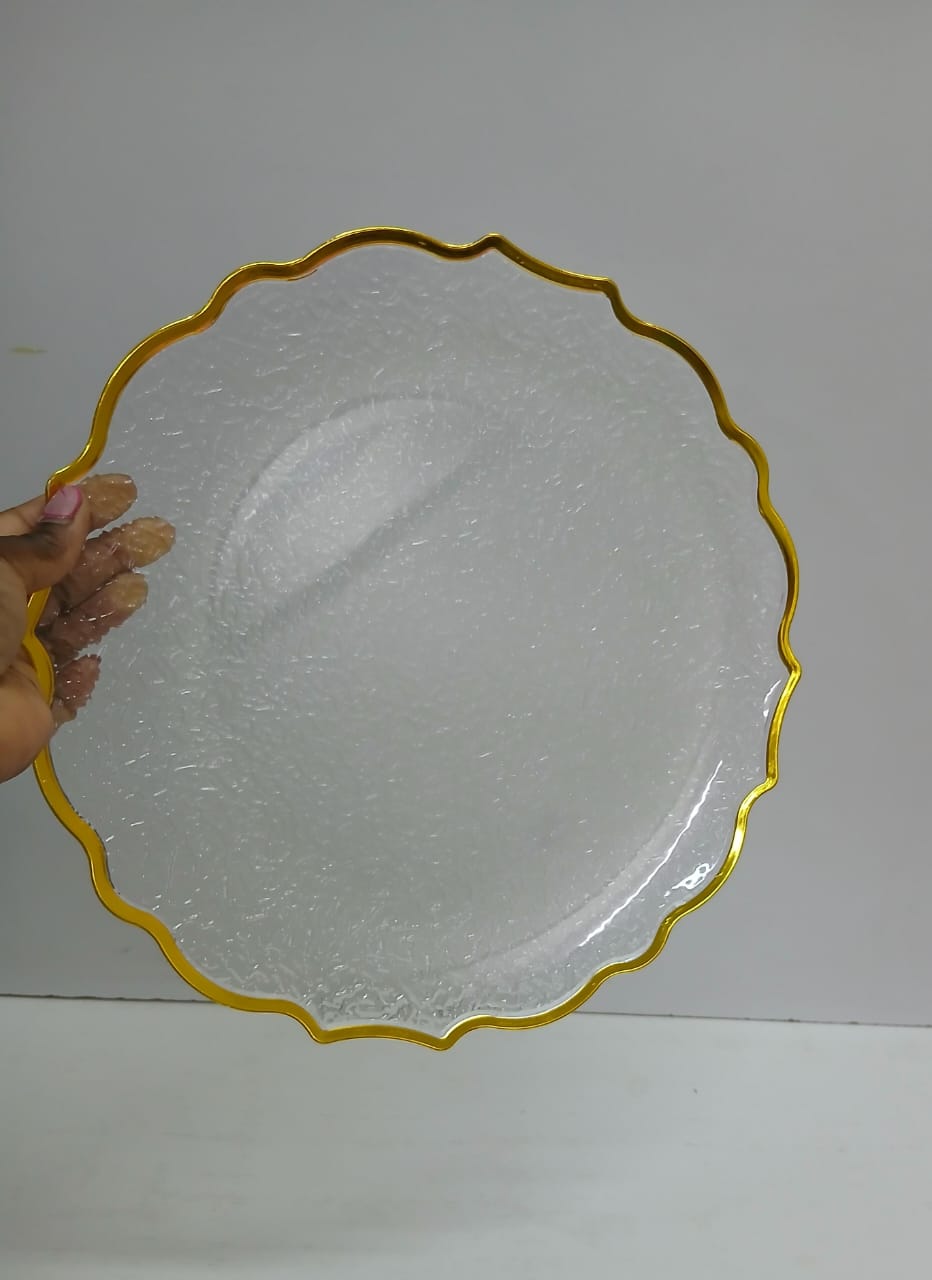Classy Decor piece Charger Plates
