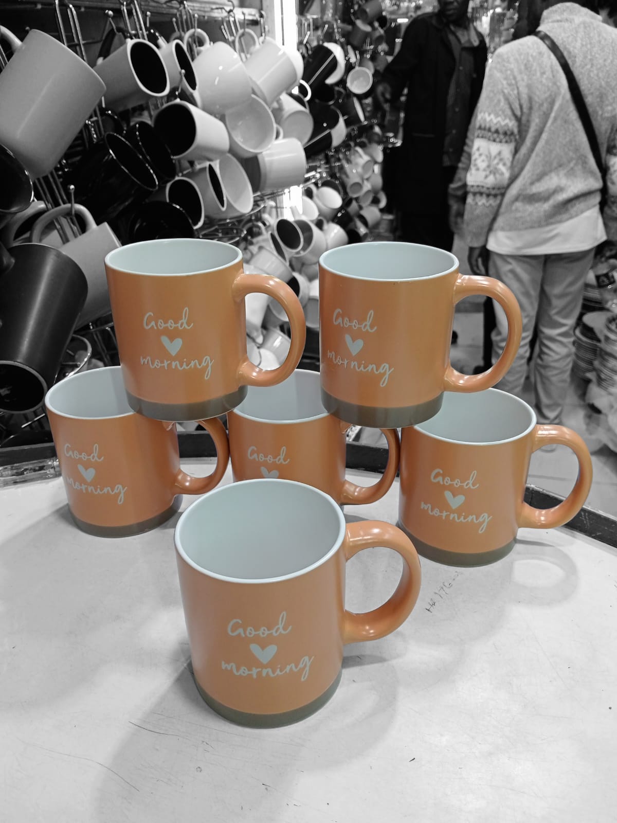 Ceramic cups