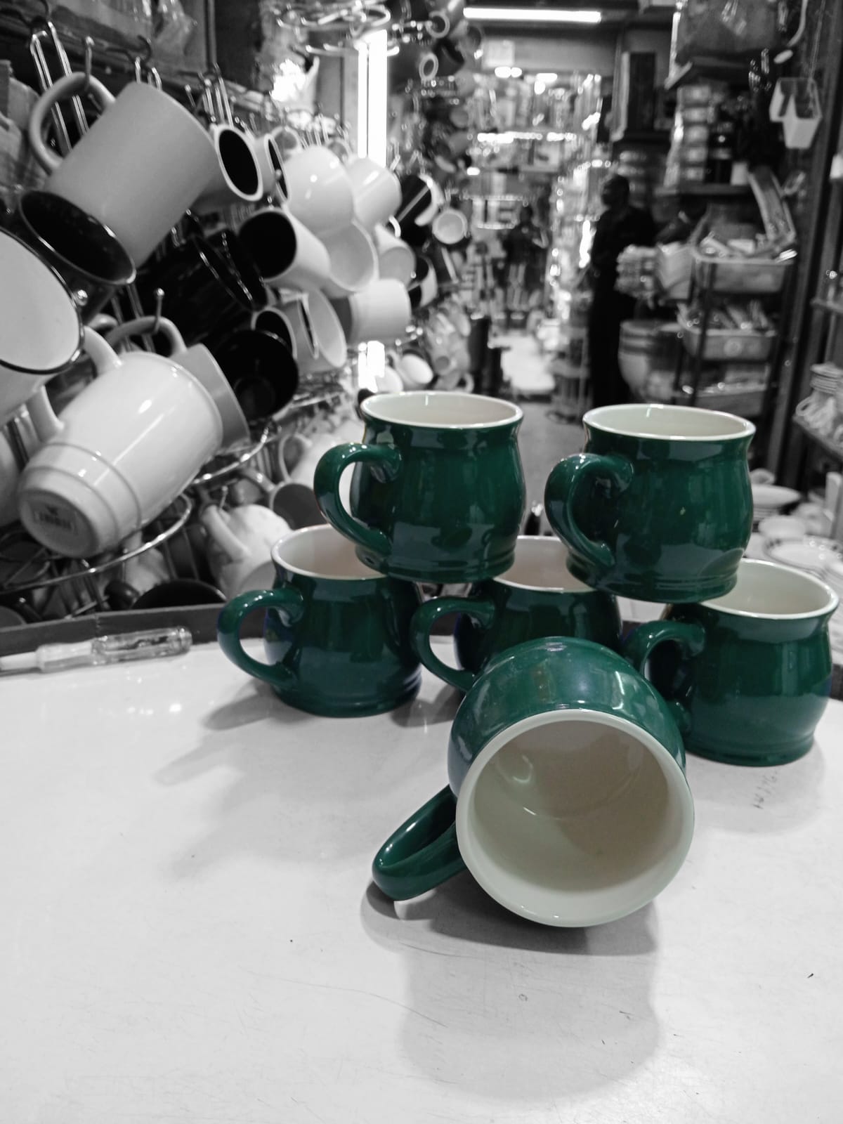 Ceramic cups