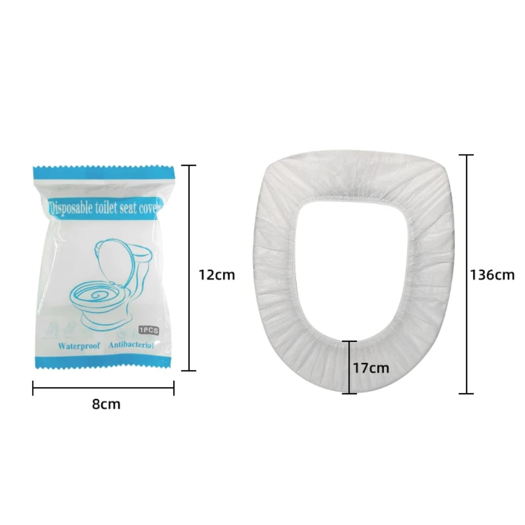 Disposable toilet seat cover