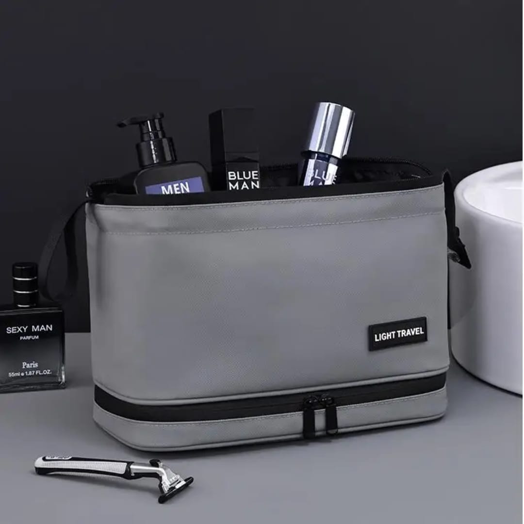 Double Layer Portable Travel Cosmetic Bag