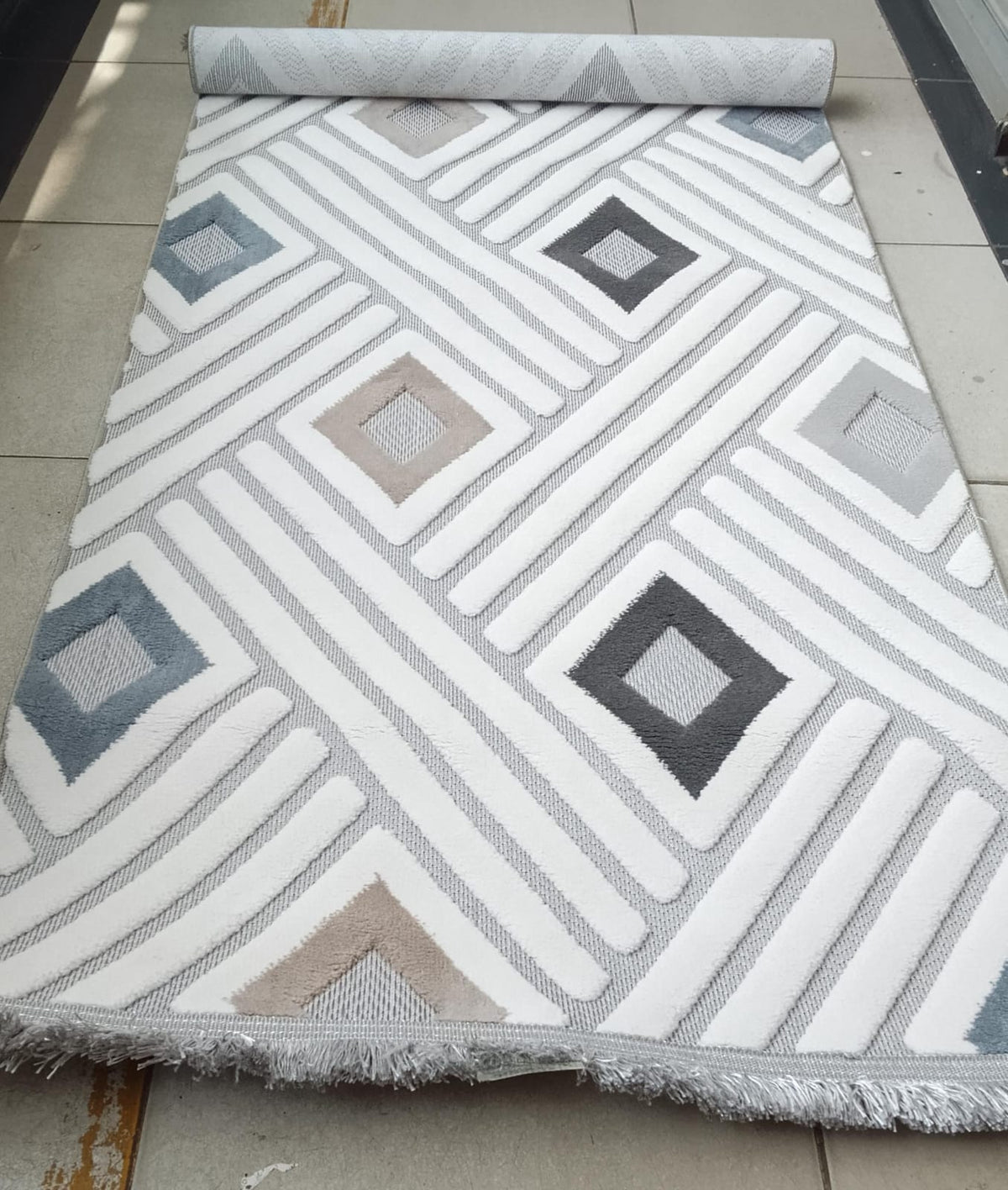 Bohemian bedside mat