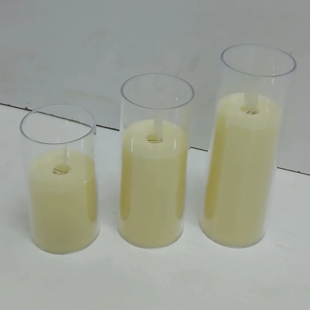 3PCS SET LED CANDLES