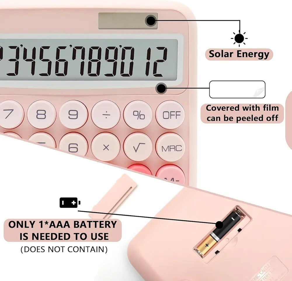12 Digit Solar Energy Calculator