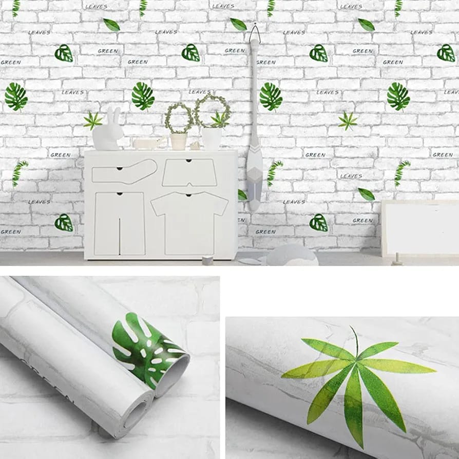 Self adhesive wall papers