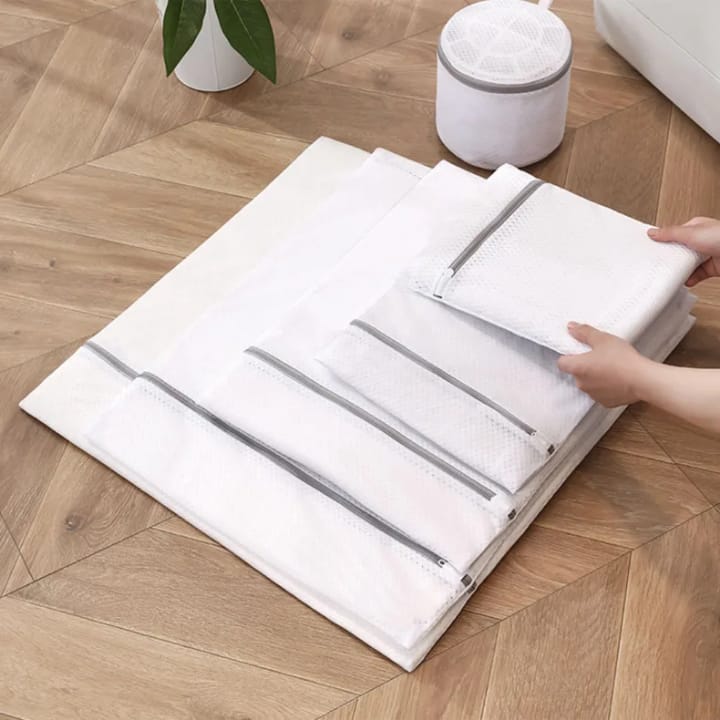 6pcs Zipper Mesh laundry bags