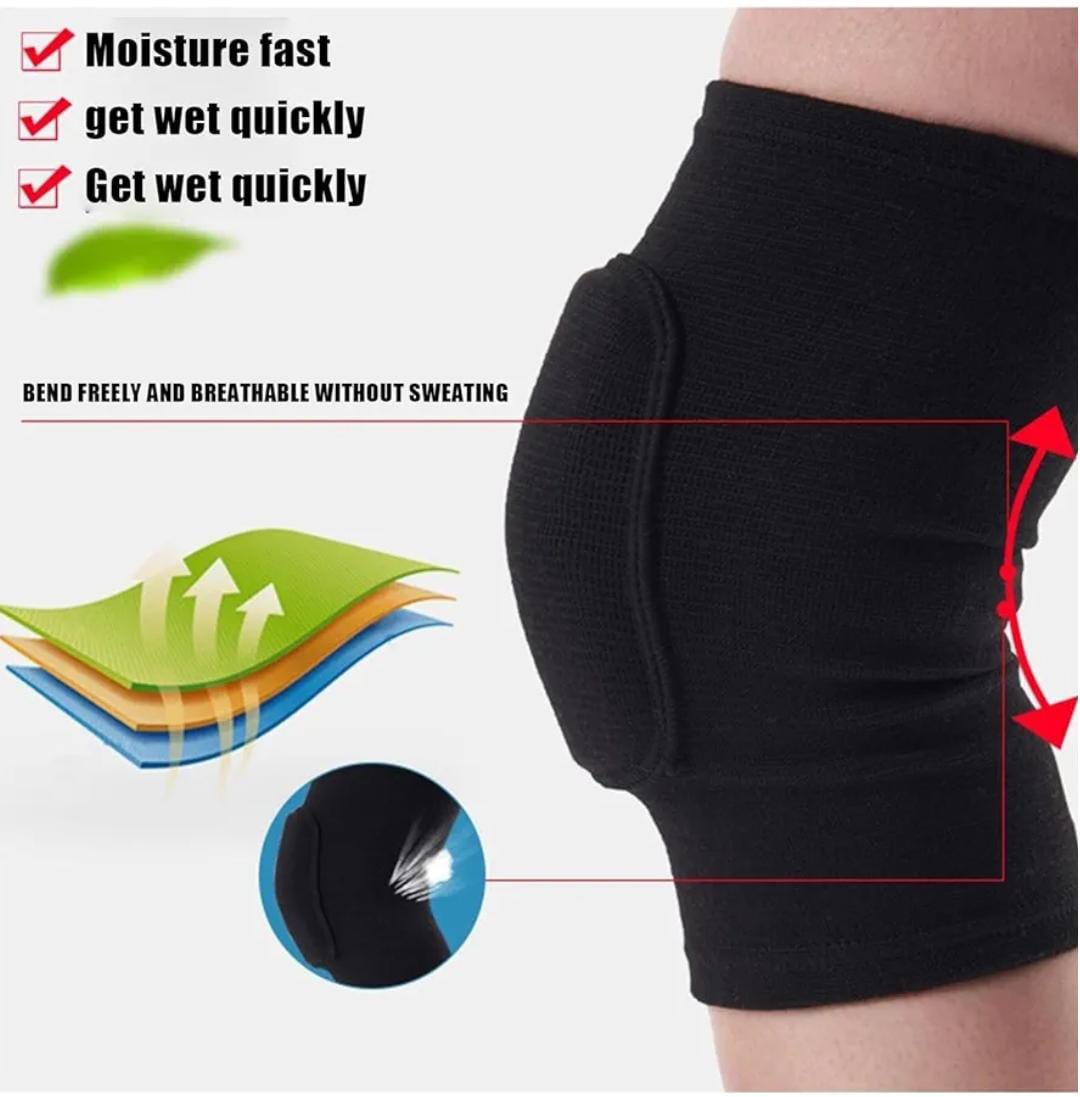 Kneepad Thickening Training Elastic Knee Pad Protective Basketball Football Volleyball Extreme Sports Knee Protector
