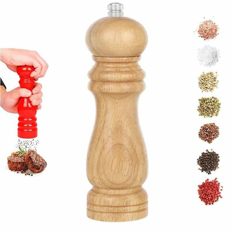 Wooden salt / pepper grinder