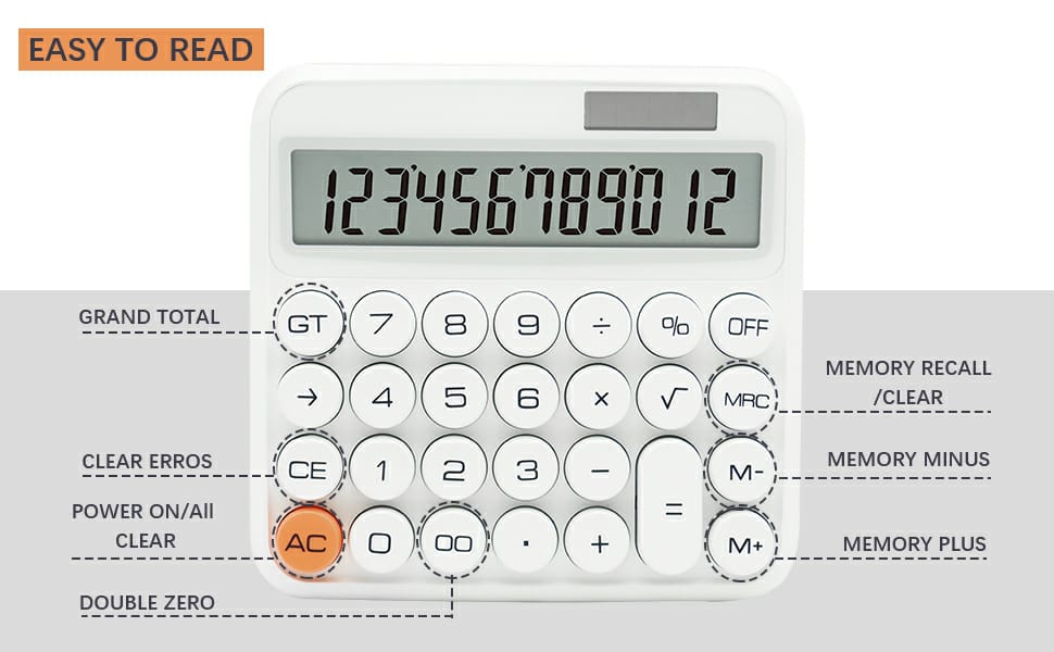 12 Digit Solar Energy Calculator