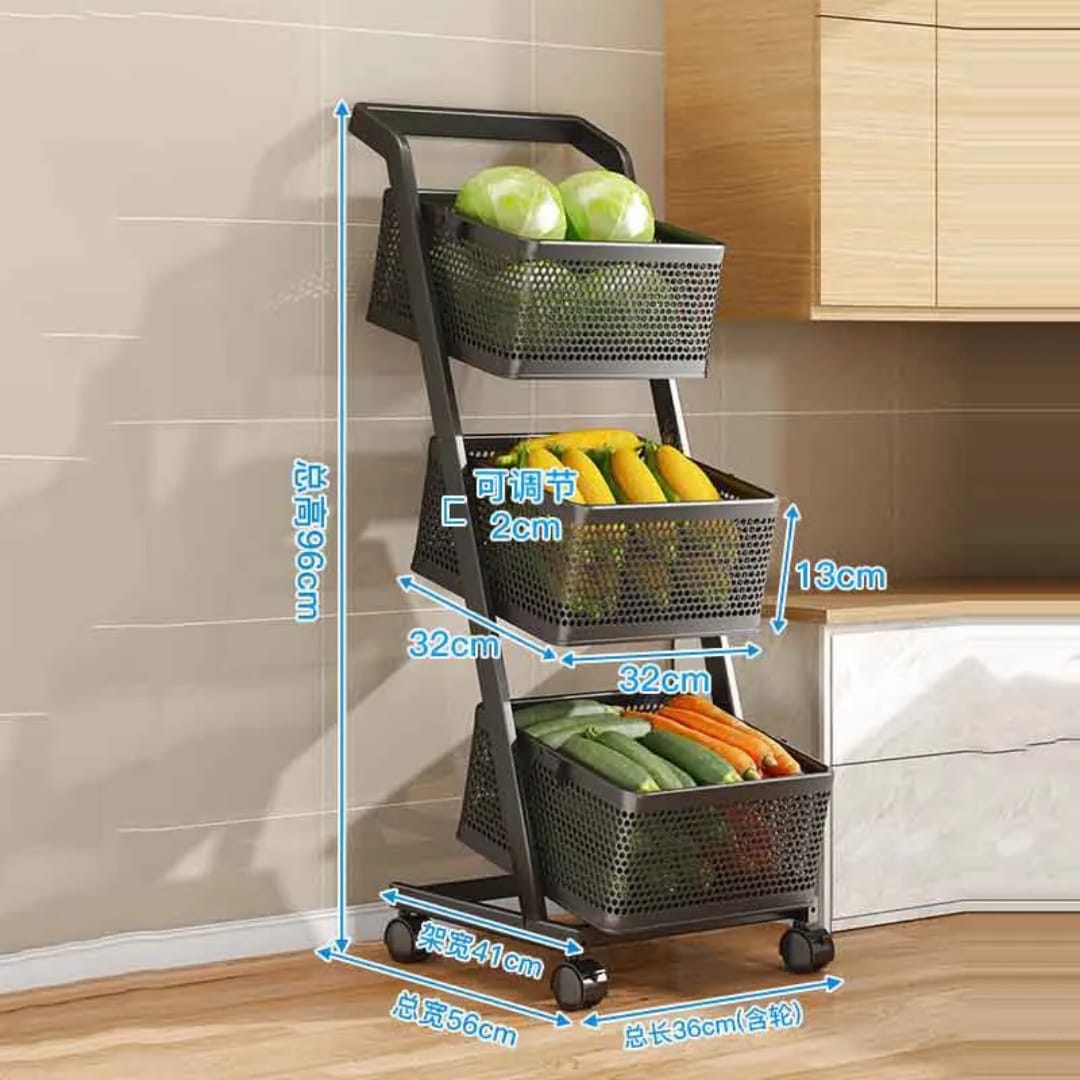 3 Compartment Kitchen Vegetable Cart 10999/= 

➖3 spacious baskets
➖ Breathable design
➖Easy to move
➖Perfect for veggies & fruits







3 Compartment Kitchen Vegetable Cart

Kss