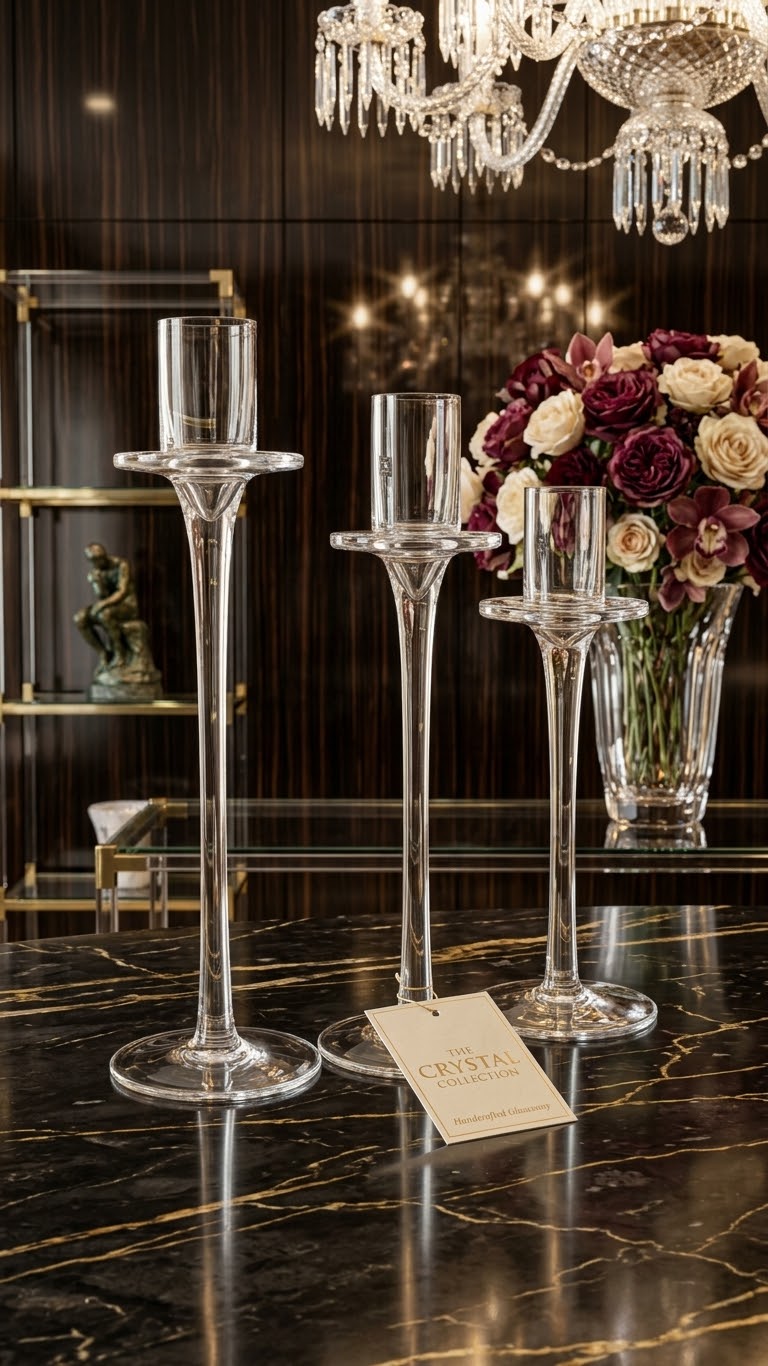 3pc candle holders