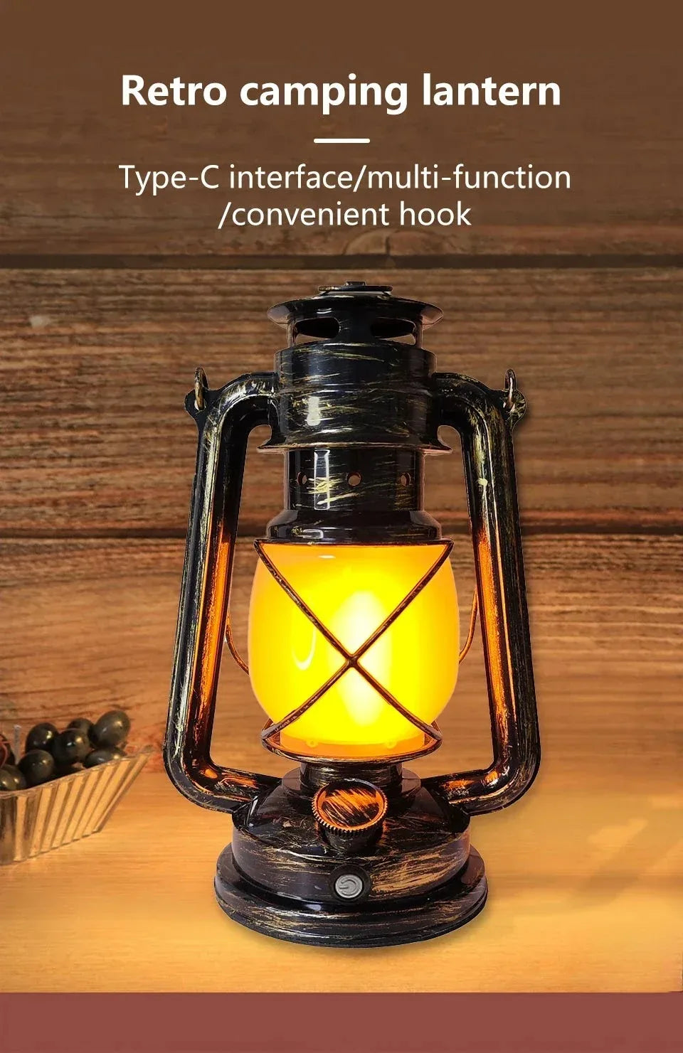 Solar energy and charging lamp lantern