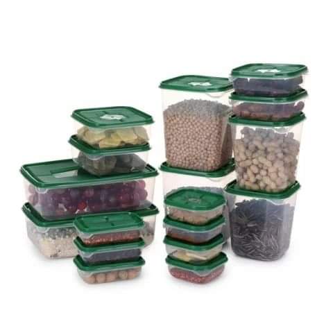 17pcs storage container (portion containers)