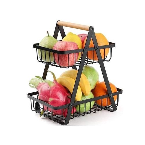 2 tier fruit basket