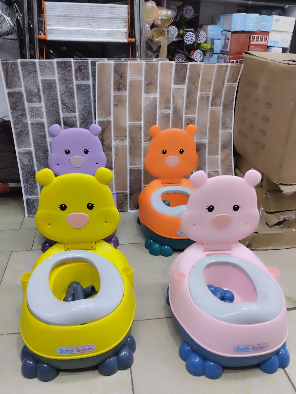 Kids cartoon potty