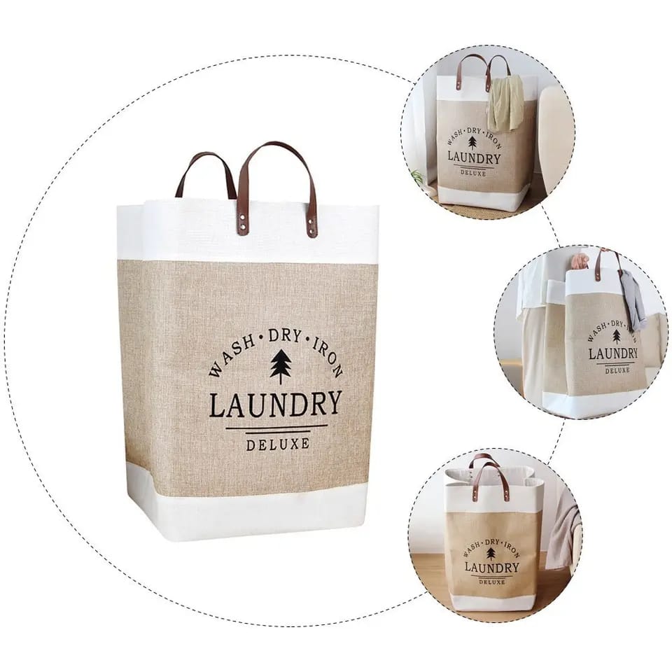 Large capacity foldable laundry deluxe