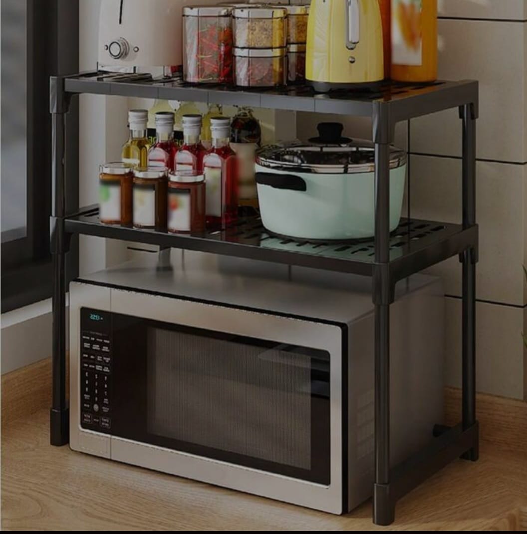 Multipurpose microwave rack