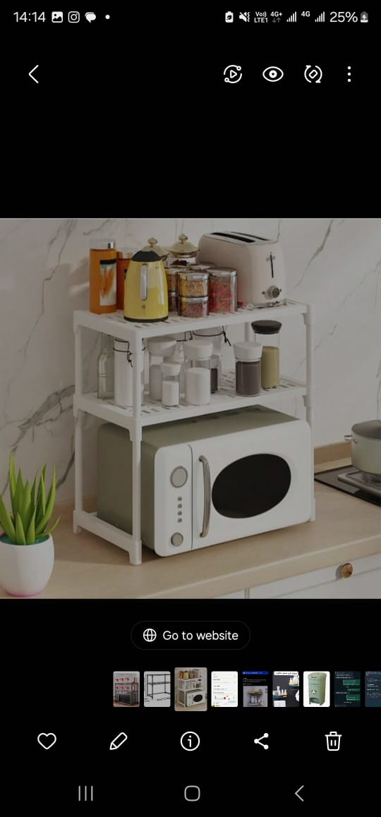 Multipurpose microwave rack